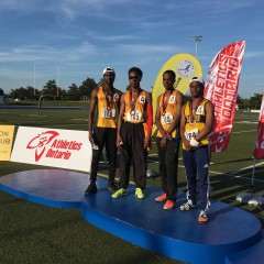 2017 BMY 4x400M Relay Bronze
