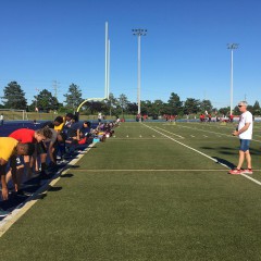 Brampton Track Club training